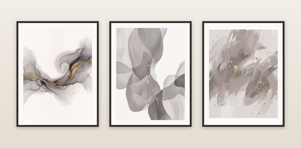 Abstract Motion Gallery Wall Collection — piece 1