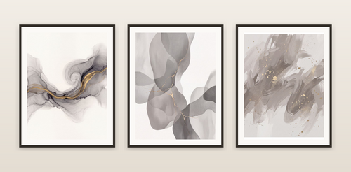 Abstract Motion Gallery Wall Collection — piece 1