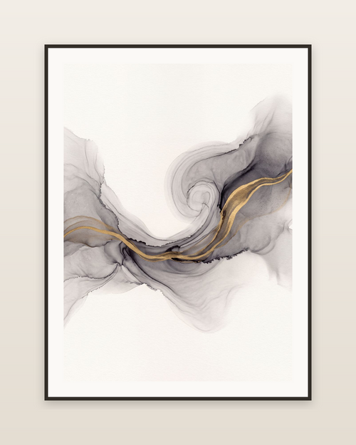 Abstract Motion Gallery Wall Collection — piece 2