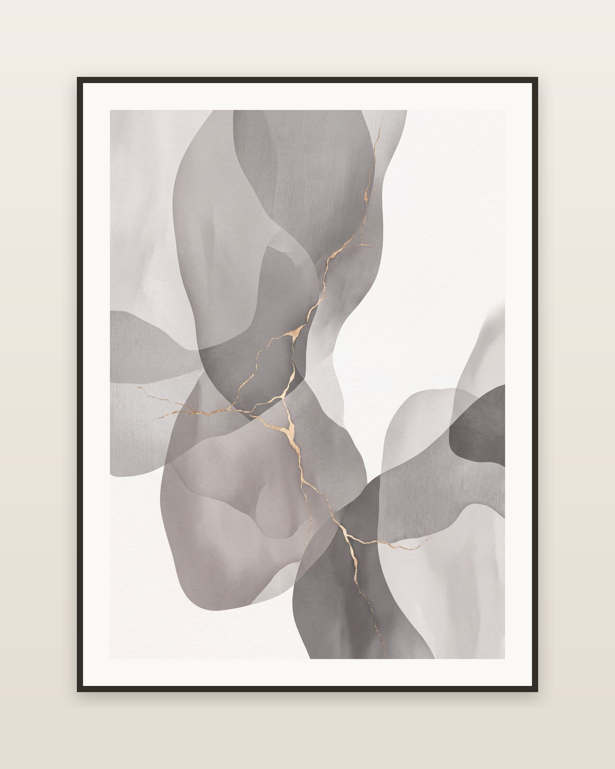Abstract Motion Gallery Wall Collection — piece 3