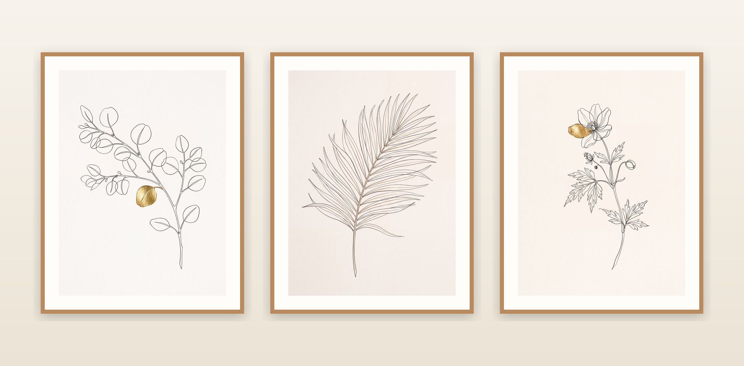 Botanical Ink Gallery Wall Collection — photo 1