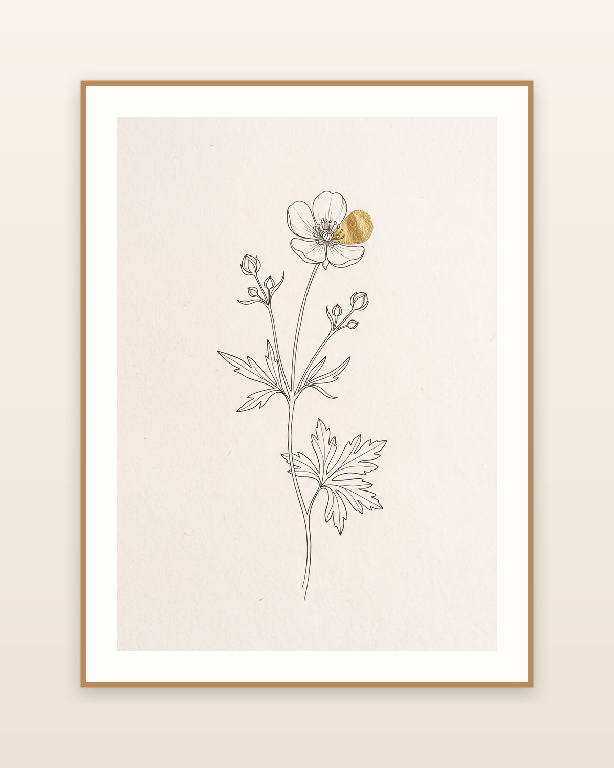 Botanical Ink Gallery Wall Collection — piece 4