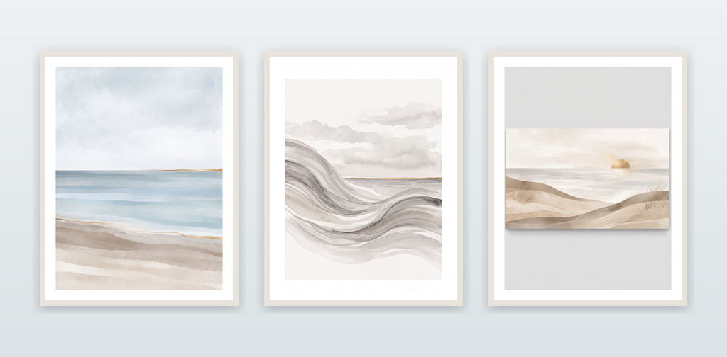 Coastal Calm Gallery Wall Collection — piece 1