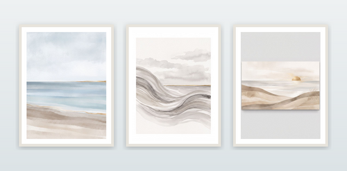 Coastal Calm Gallery Wall Collection — piece 1