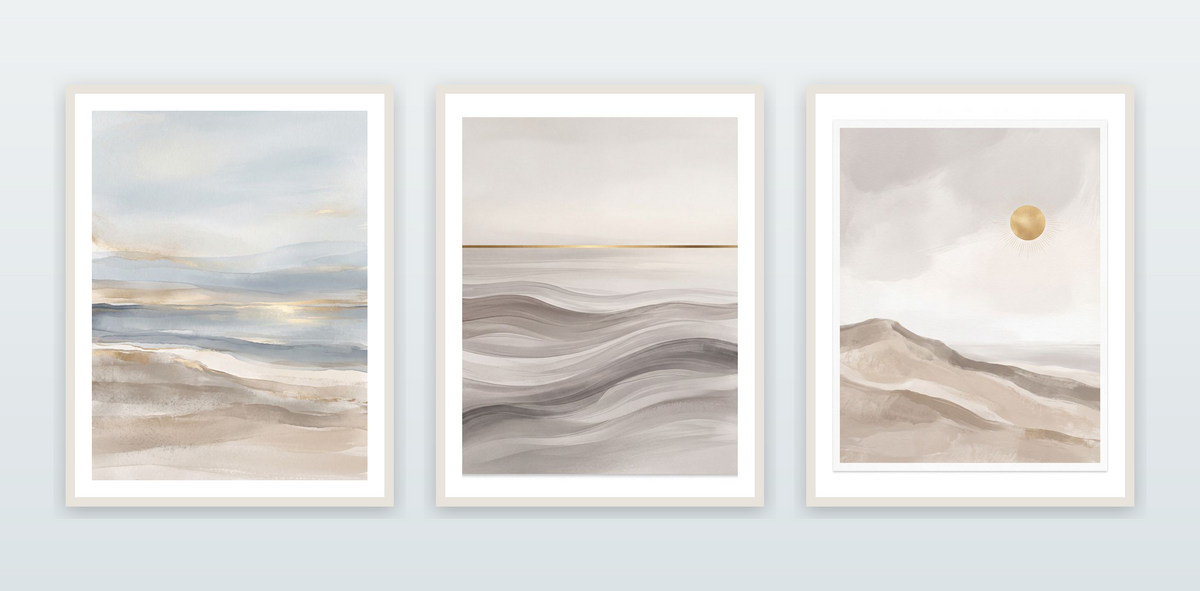 Coastal Calm Gallery Wall Collection — piece 1