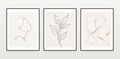 Minimalist Line Gallery Wall Collection — piece 1