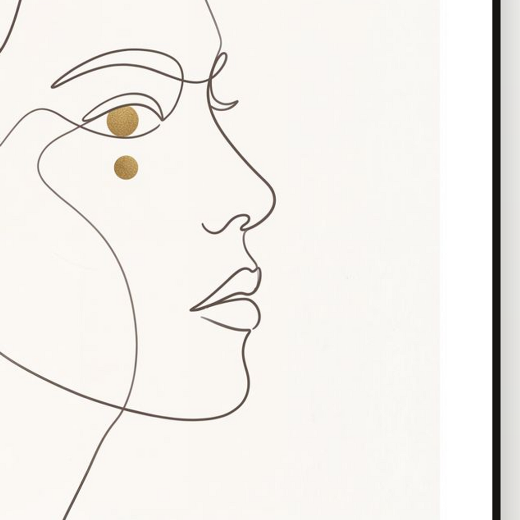 Minimalist Line Gallery Wall Collection — piece 5