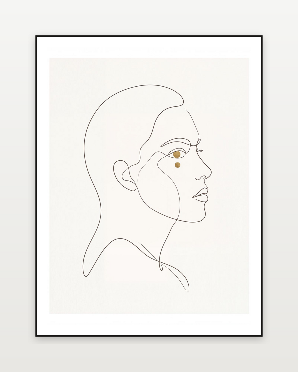 Minimalist Line Gallery Wall Collection — piece 2
