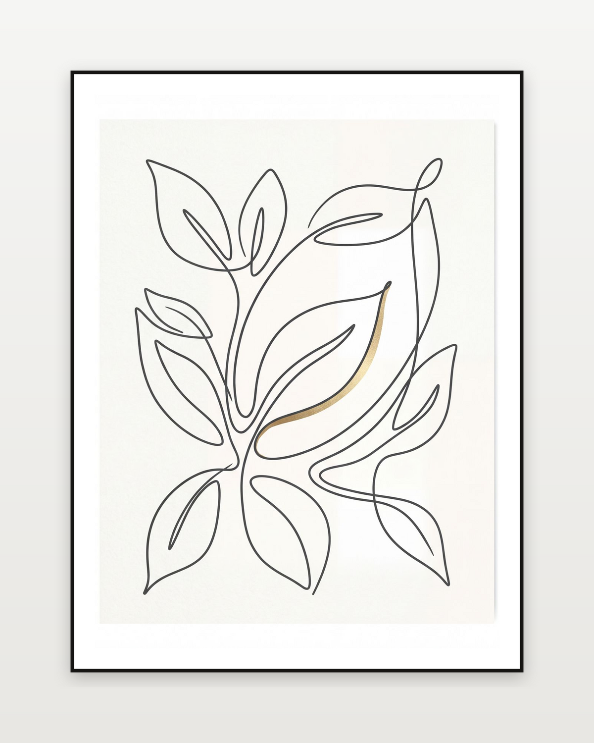 Minimalist Line Gallery Wall Collection — piece 3