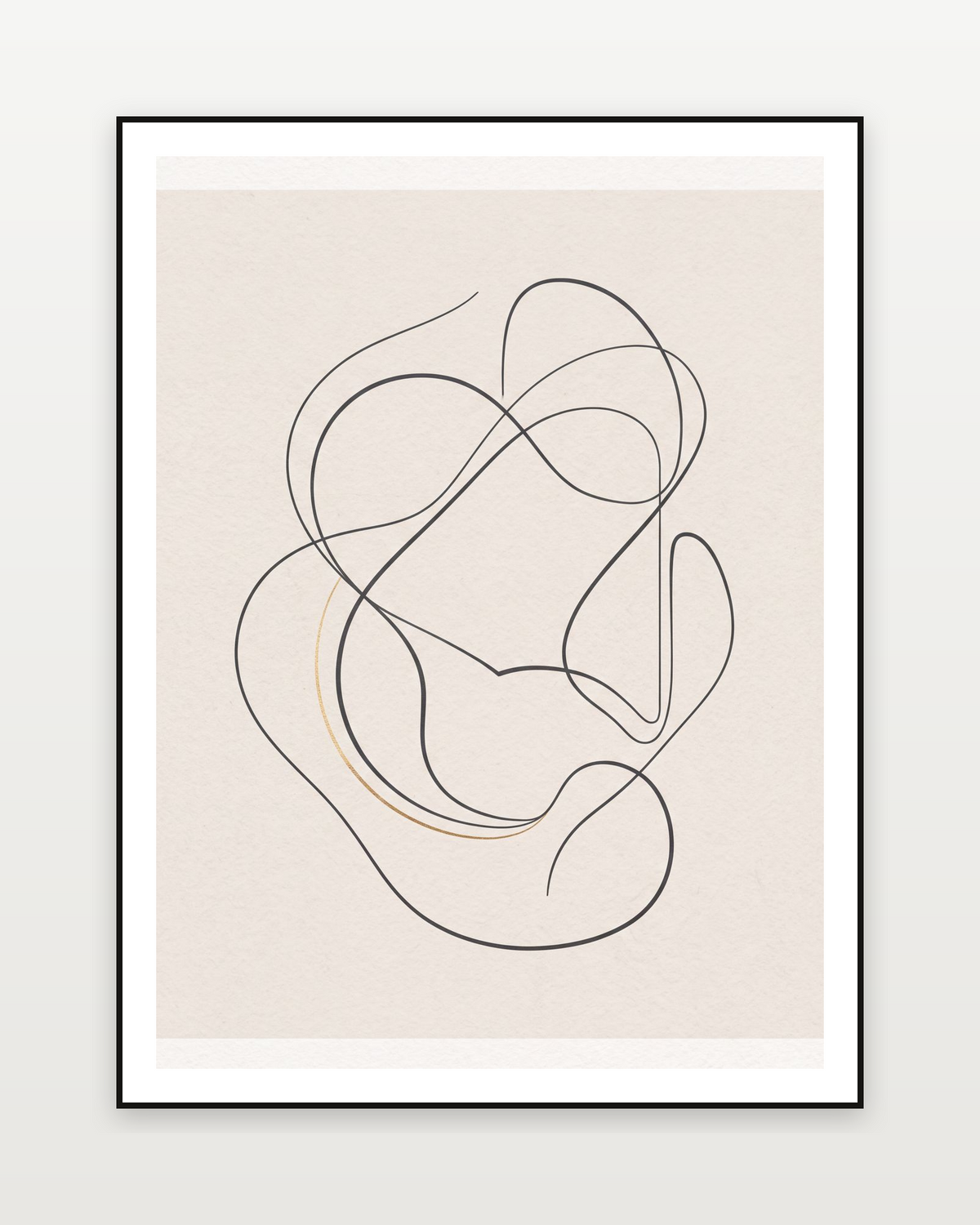 Minimalist Line Gallery Wall Collection — piece 4