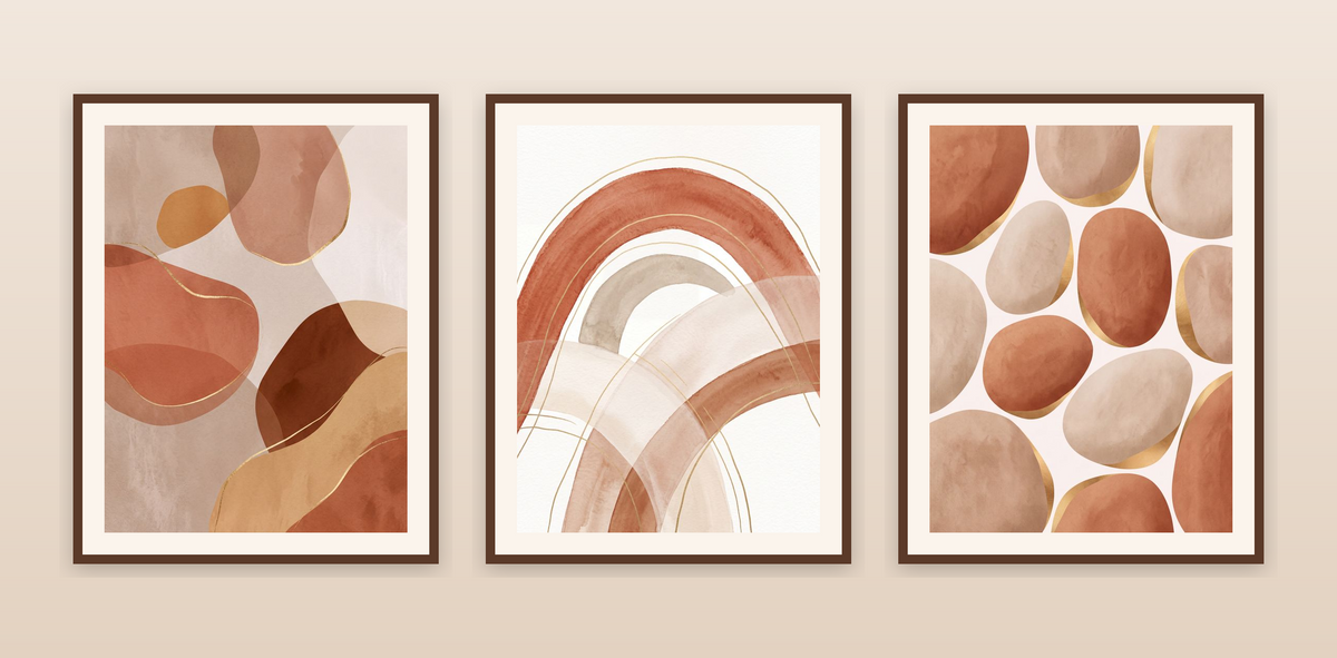 Warm Terracotta Gallery Wall Collection — piece 1