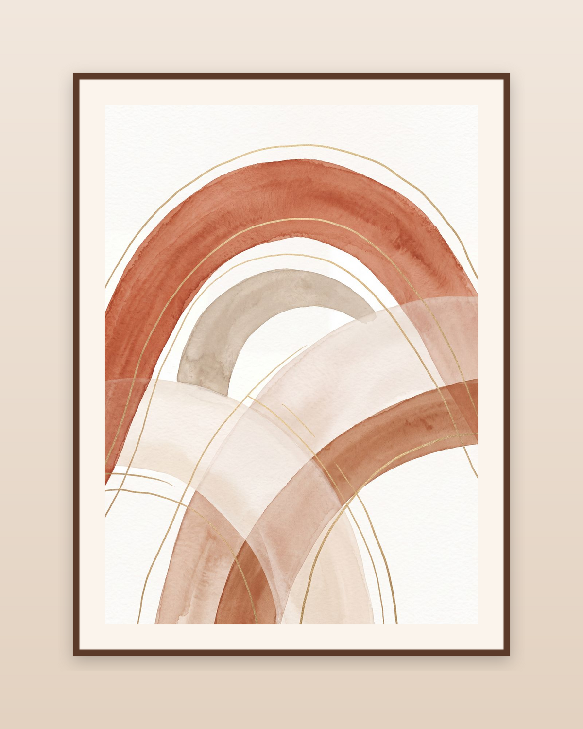 Warm Terracotta Gallery Wall Collection — piece 3