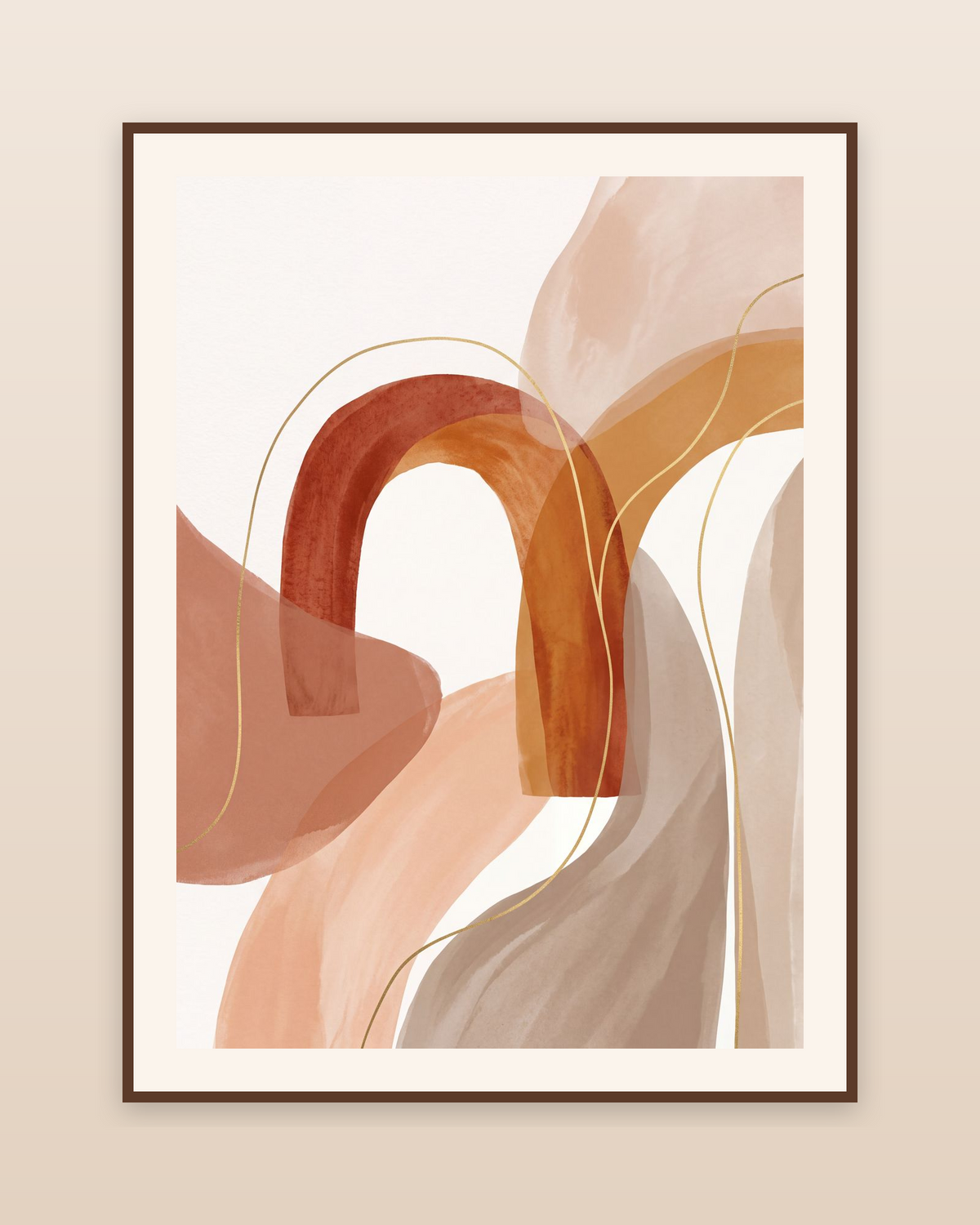 Warm Terracotta Gallery Wall Collection — piece 3